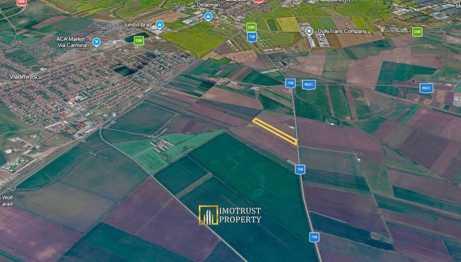 Teren agricol extravilan de 15000 mp, în Exterior Nord