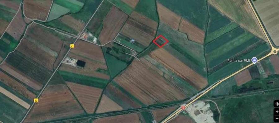 Teren de 1290 mp, în Sud
