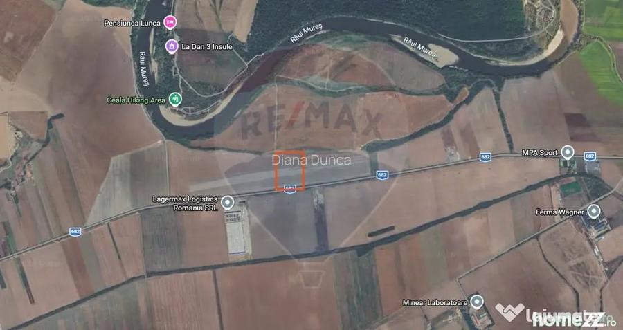 Teren 32,600mp Arad / DJ 682 - Arad (Arad)