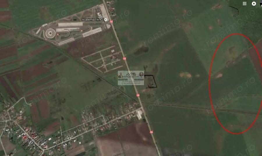 Teren de 17500 mp, în Crevedia
