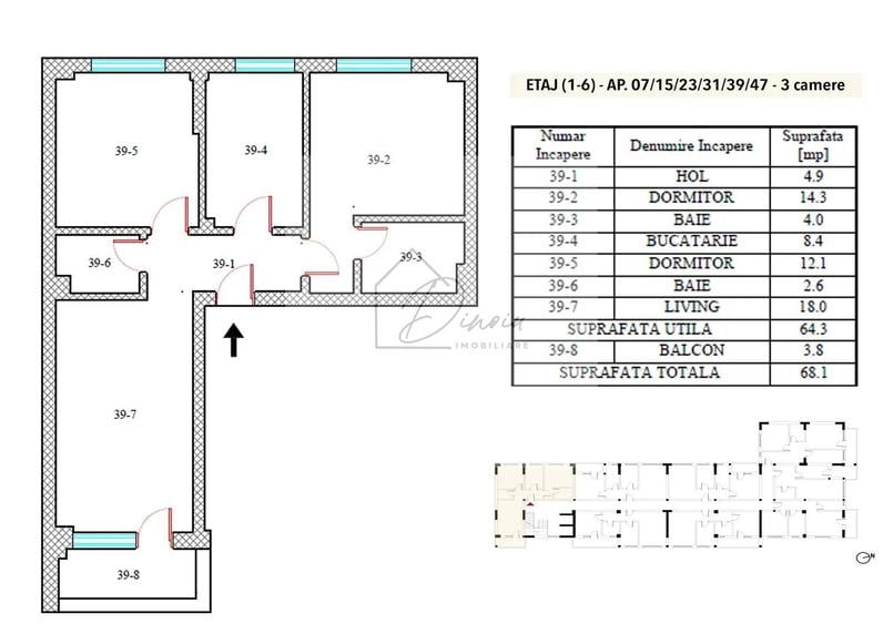3 camere Premium Zona Metalurgiei I Predare imediata I COMISION 0% - 3