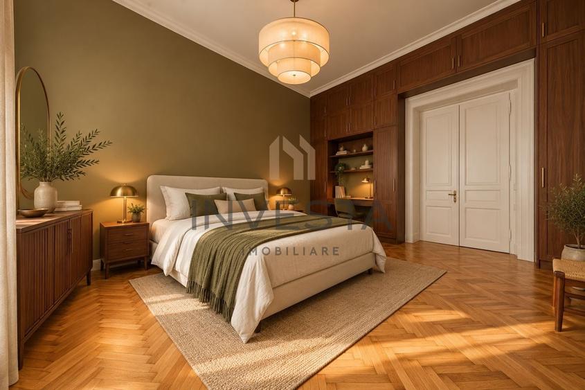 Apartament cu 2 camere semidecomandat, mobilat în Central