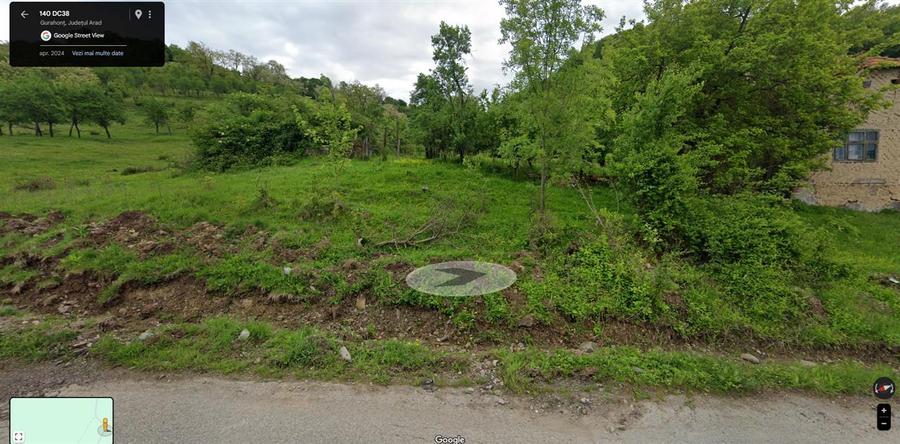 Teren Construcții intravilan de 1080 mp, în Gurahonț