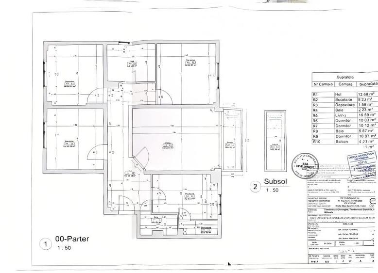 Apartament cu 4 camere decomandat în Aviației