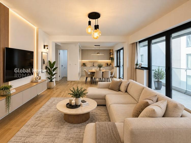 Apartament cu 3 camere semidecomandat în Polonă