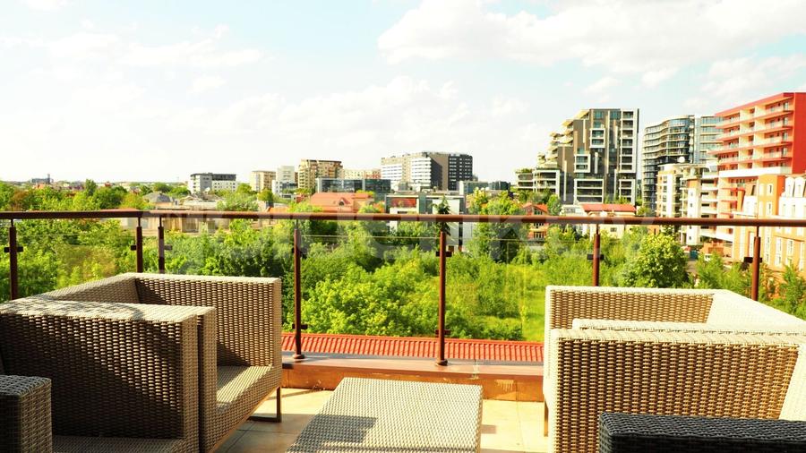 Apartament cu 3 camere decomandat, mobilat în Herăstrău