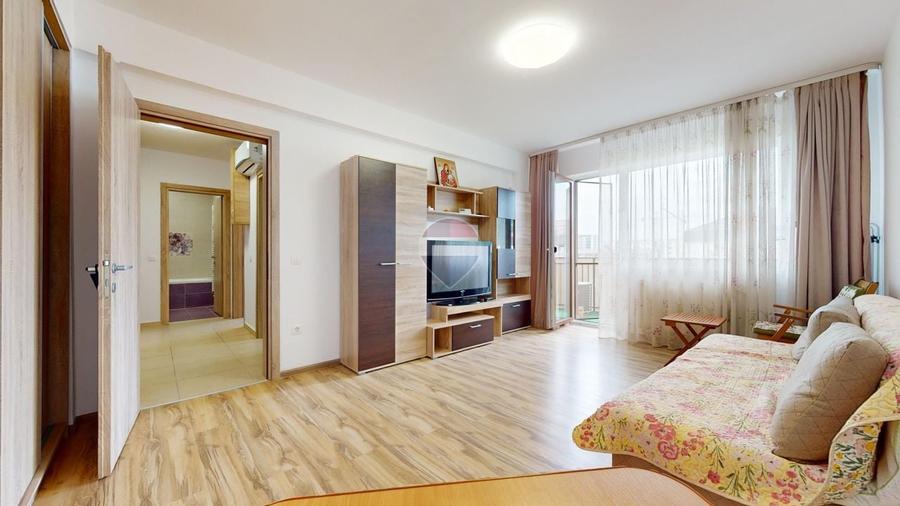 Apartament cu 2 camere decomandat, mobilat în Tractorul