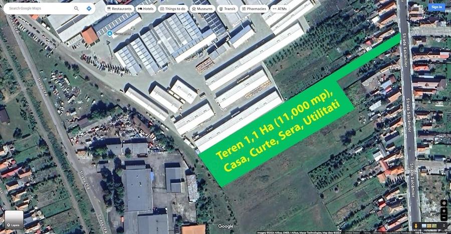Teren de 12000 mp, în Ierbuș