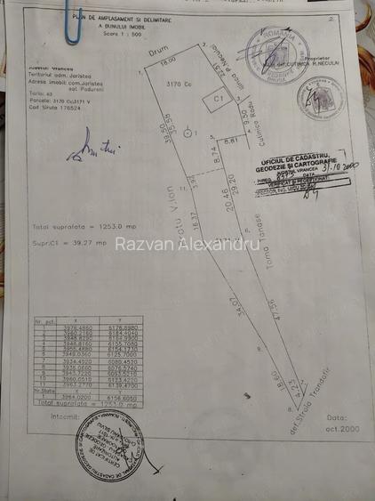 Vanzare casa curte sat Padureni com Jaristea Foc?ani