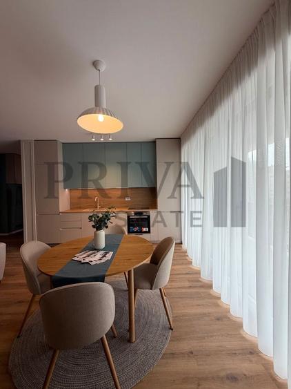 Apartament cu 2 camere semidecomandat, mobilat în Torontalului