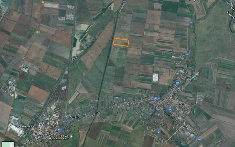 Teren Construcții extravilan de 45000 mp, în Bod