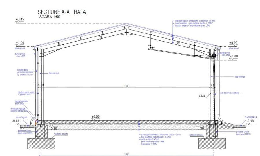 Spațiu comercial, de 600 mp, în Valea Călugărească