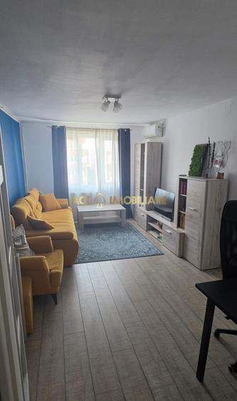 Apartament cu 3 camere semidecomandat, mobilat în Dristor