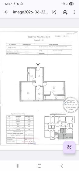 Vand apartament 2 camere decomandat Mihai Bravu - 7