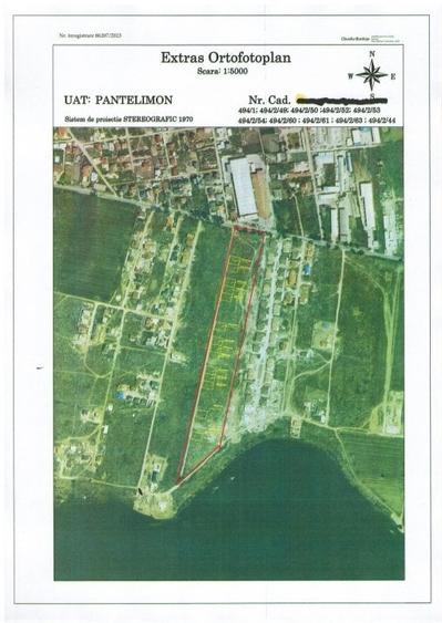 Teren Construcții intravilan de 7500 mp, în Pantelimon
