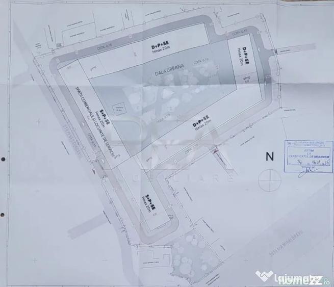 Teren de 17642 mp, în Mihai Bravu