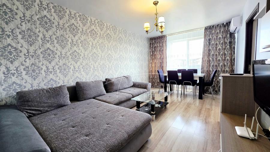 Apartament cu 3 camere decomandat, mobilat în Chiajna