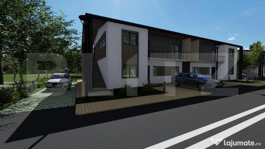 Apartament cu 3 camere decomandat în Tărlungeni