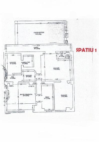 Spațiu comercial, de 137 mp, în Faleza Nord