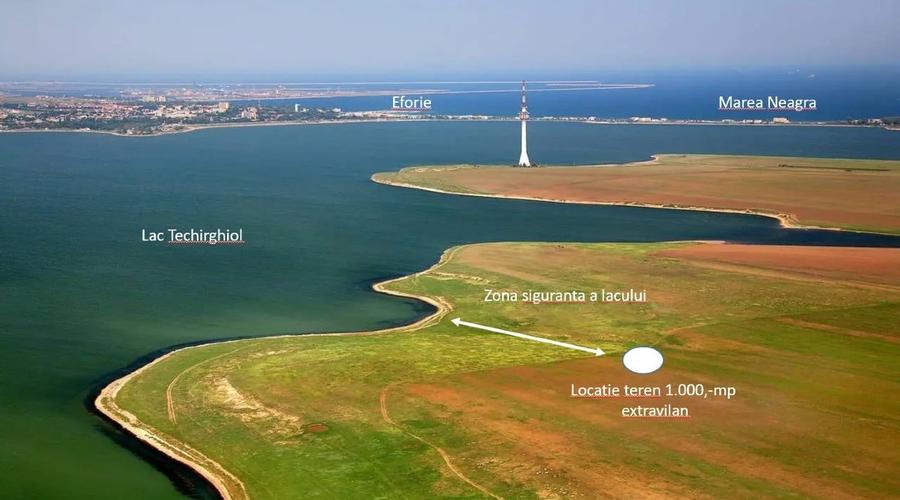 Teren agricol extravilan de 1000 mp, în Tuzla