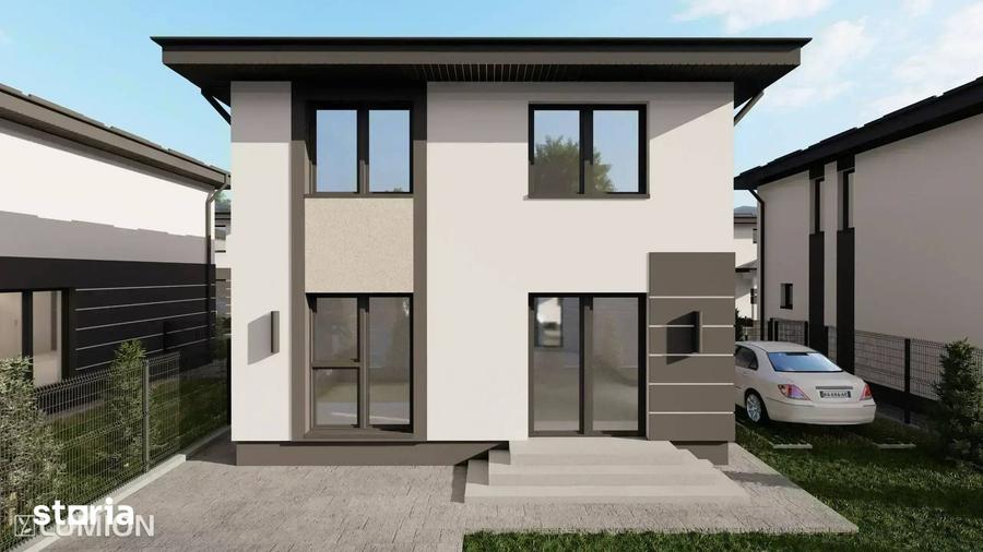 Casă cu 4 camere cu Teren 252 Mp în Afumați