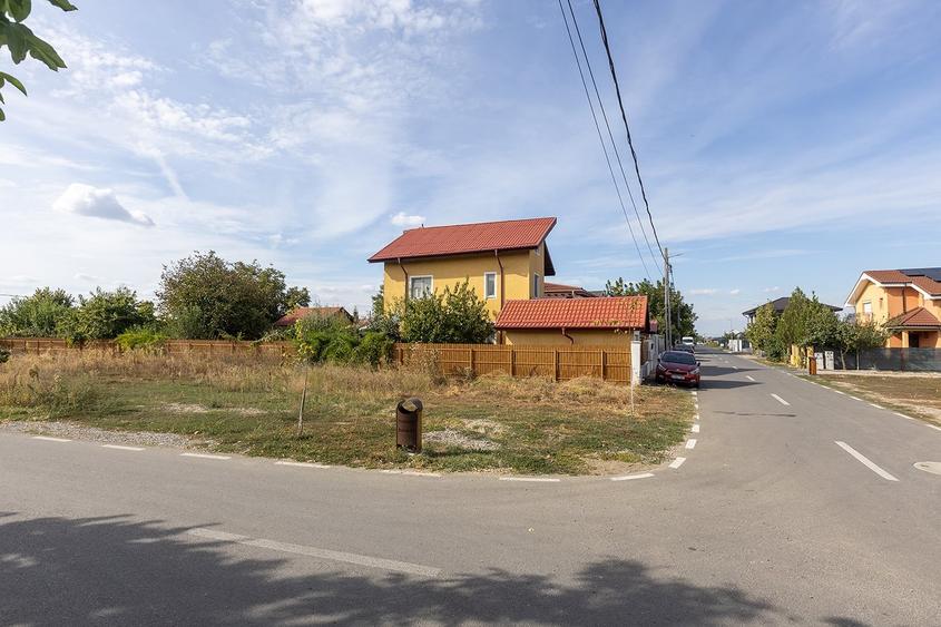 Teren Construcții intravilan de 500 mp, în Balotești