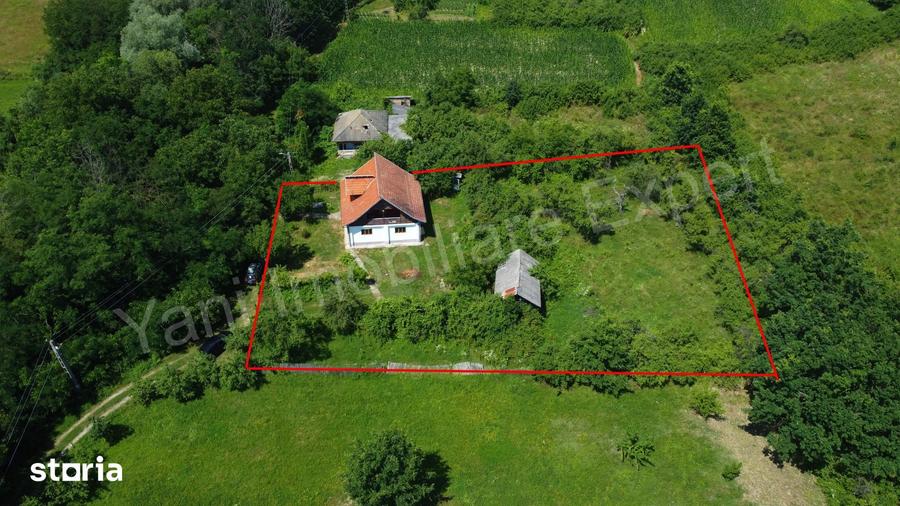 Casă cu 3 camere cu Teren 2401 Mp în Ciofrângeni