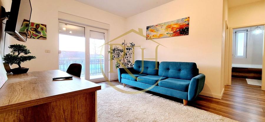 Apartament cu 2 camere semidecomandat, mobilat în Giroc
