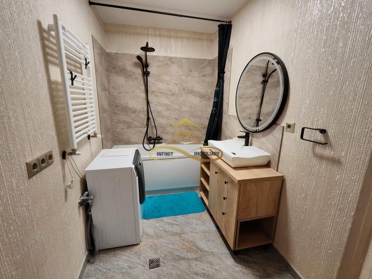 Apartament cu 2 camere semidecomandat, mobilat în Nord