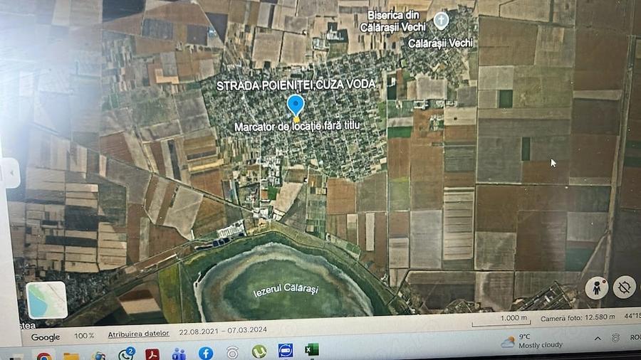 Teren de 1400 mp, în Cuza Vodă
