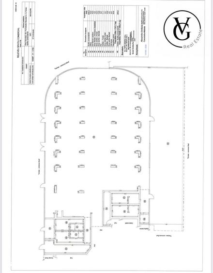 Spațiu comercial, de 767 mp, în Nord