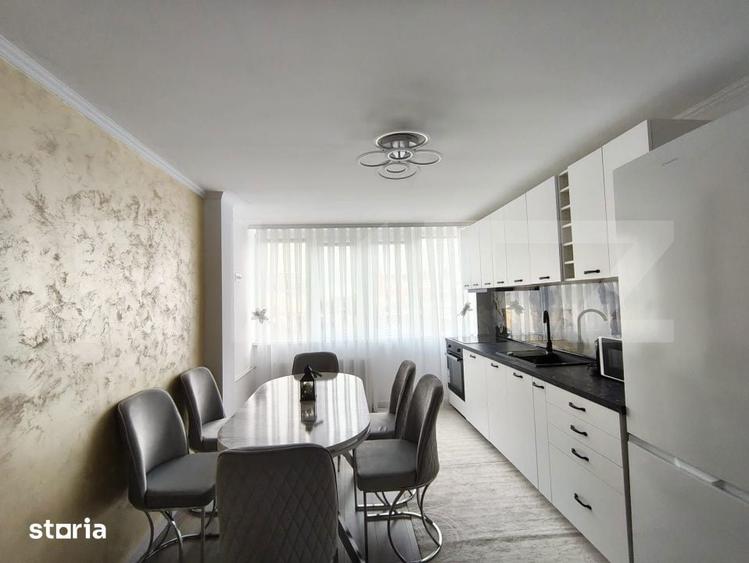 Apartament cu 2 camere, mobilat în Nufărul