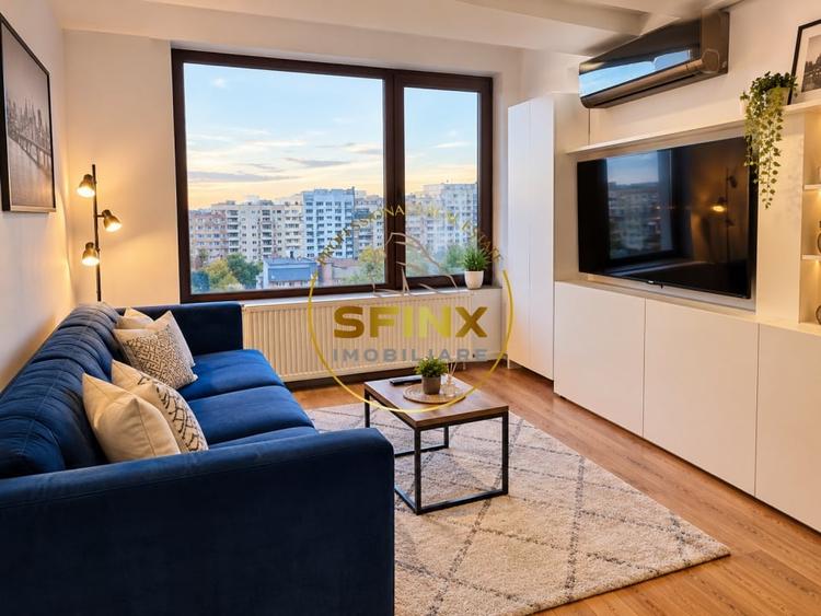 Apartament cu 2 camere semidecomandat, mobilat în Dudești