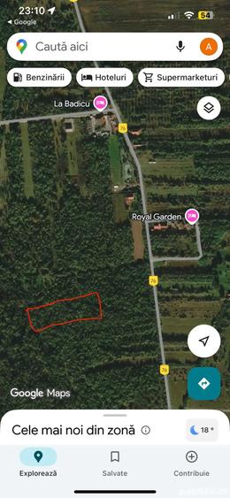 Teren de 1500 mp, în Drăguș