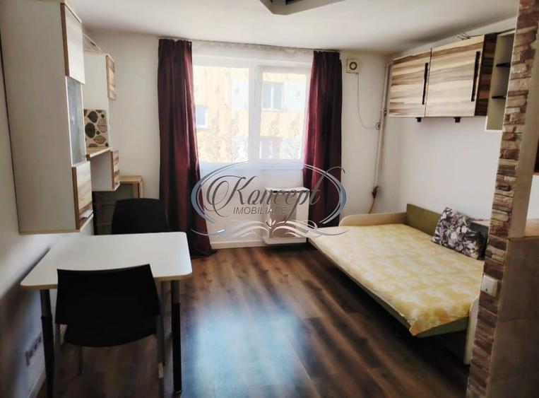 Garsonieră semidecomandată, mobilată în Dâmbul Rotund
