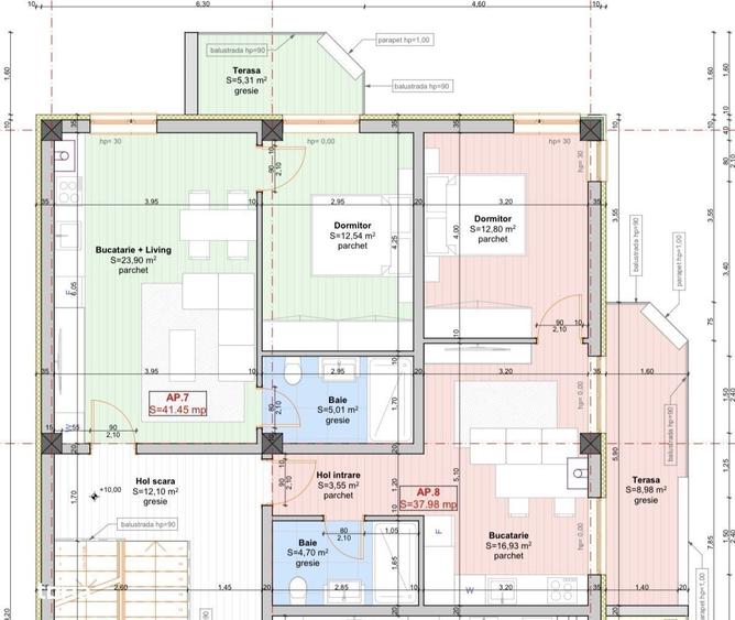 Apartament cu 2 camere în Urseni