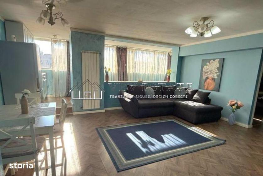 Apartament cu 2 camere semidecomandat, mobilat în Ștefan cel Mare