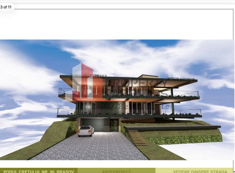 Teren Construcții intravilan de 1289 mp, în Schei