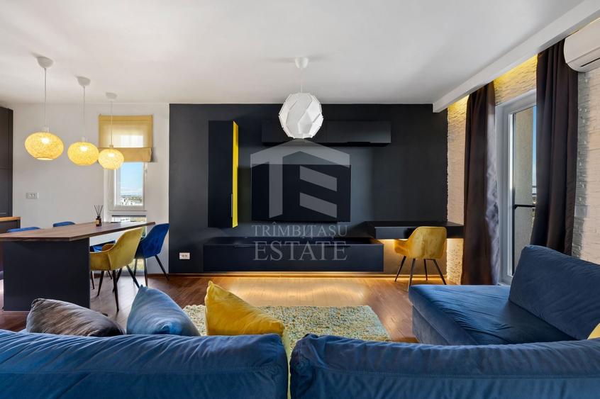 Apartament cu 2 camere decomandat, mobilat în Aradului