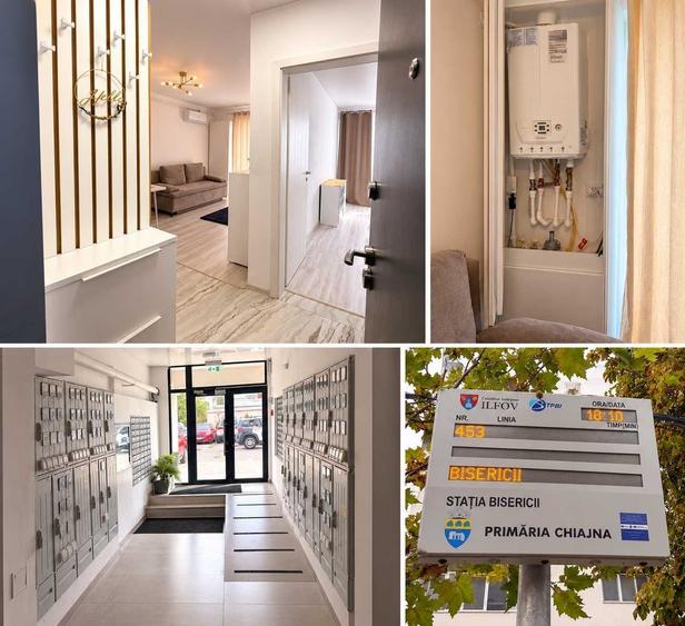 Apartament cu 2 camere decomandat în Chiajna