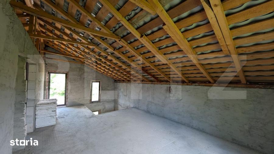 Casă cu 3 camere cu Teren 400 Mp în Răzvad