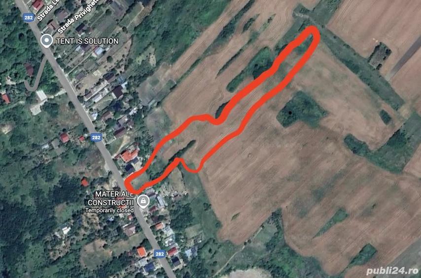 Teren de 10000 mp, în Breazu