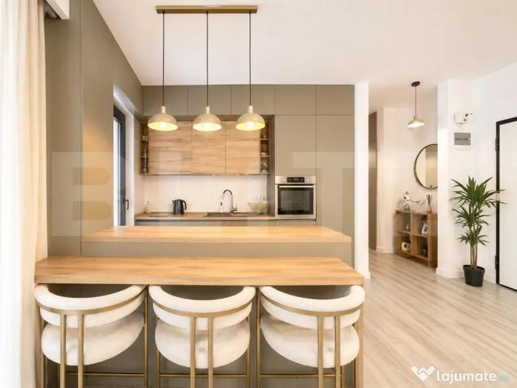 Apartament 2 camere, 54 mp, complet mobilat utilat, parcare - 3