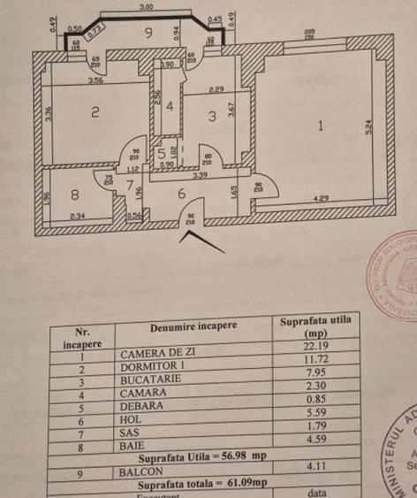 Apartament cu 2 camere în Iancului