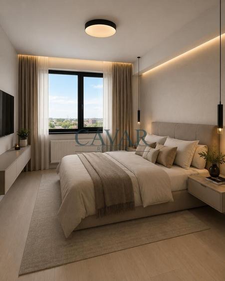 Apartament cu 2 camere decomandat, mobilat în Metalurgiei