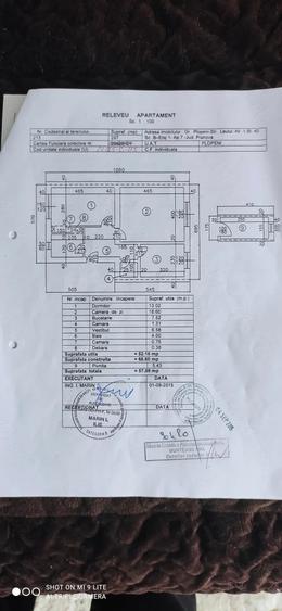 Apartament cu 2 camere decomandat în Central