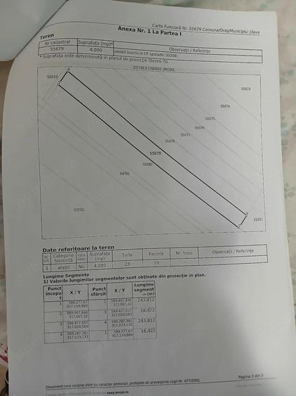 Teren de 4000 mp, în Berceni