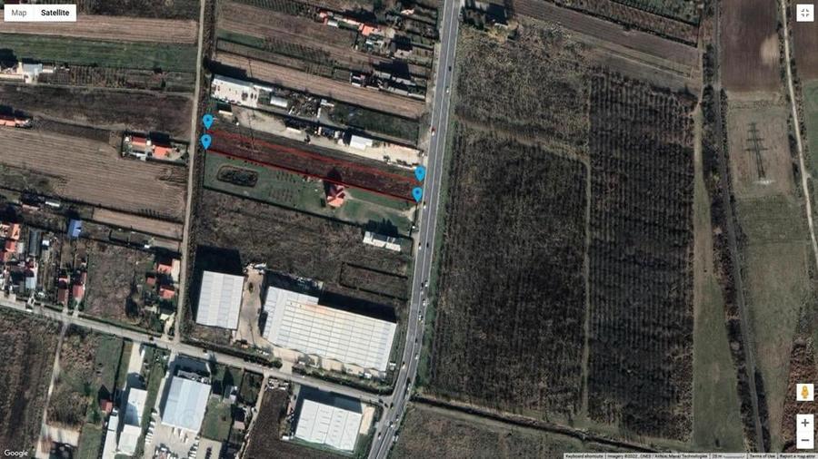 Teren de 4342 mp, în Mărăcineni