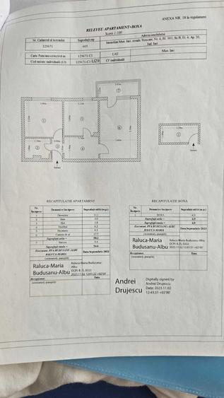 Apartament cu 2 camere decomandat în Podul de Fier