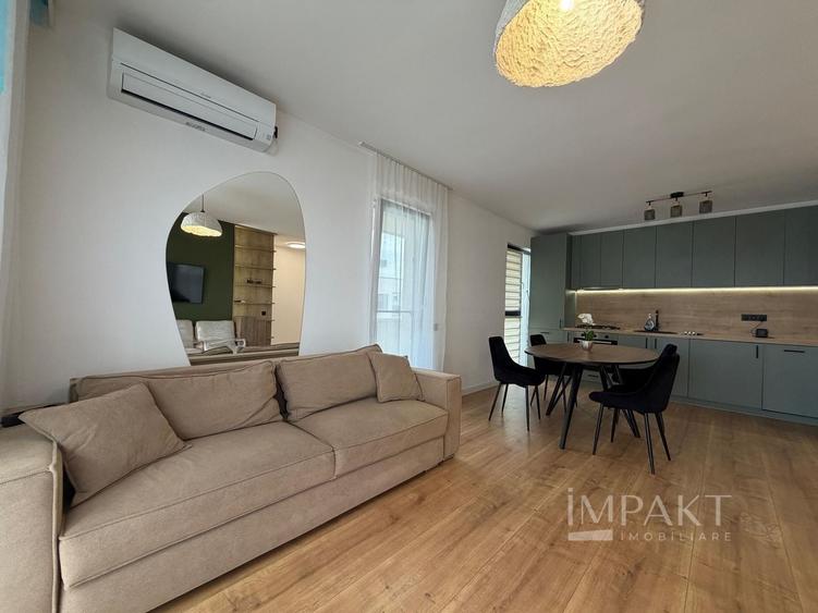Apartament 2 camere cu terasă 23 mp și parcare subterană - 1